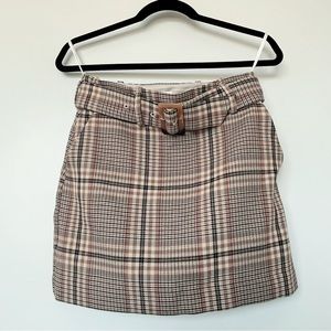 Aritzia - Babaton Erickson Skirt, Plaid, size 6